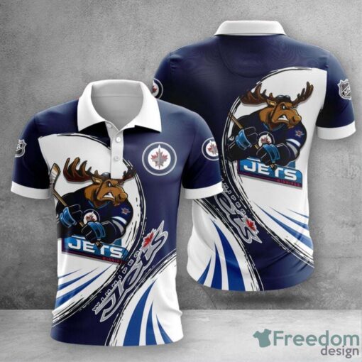 Winnipeg Jets Polo Shirt Limited Version For Sports Fans Golf Polo Shirt Product Photo 1