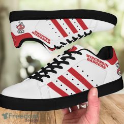 Wisconsin Badgers Football Low Top Skate Shoes Stan Smith Shoes Product Photo 4