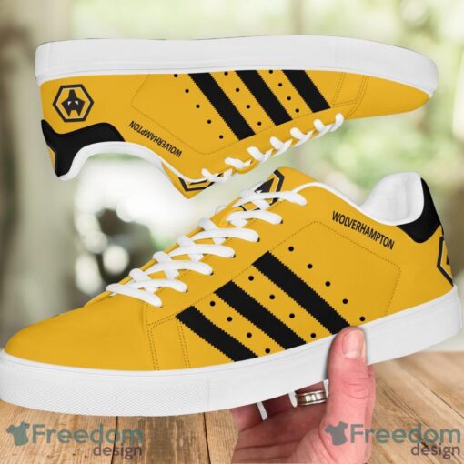 Wolverhampton Wanderers FC Low Top Skate Shoes Stan Smith Shoes Product Photo 2