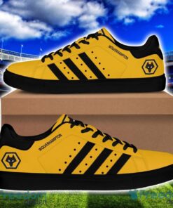 Wolverhampton Wanderers FC Low Top Skate Shoes Stan Smith Shoes Product Photo 3