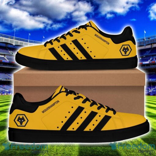 Wolverhampton Wanderers FC Low Top Skate Shoes Stan Smith Shoes Product Photo 3