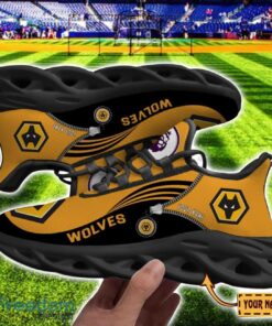 Wolverhampton Wanderers F.C Max Soul Shoes Personalized Name Sneakers For Fans Product Photo 2