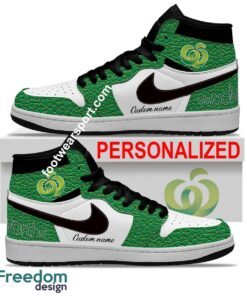 WOOLWORTHS Air Jordan Hightop Shoes Personalized Crocodile Skin Pattern Gift For Men Women Fans - WOOLWORTHS Air Jordan Hightop Shoes Personalized Design 2
