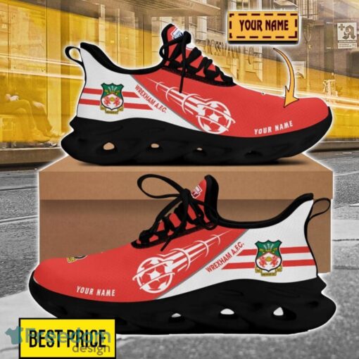 Wrexham AFC Custom Name Sneakers Limited Max Soul Shoes For Men Women Product Photo 2