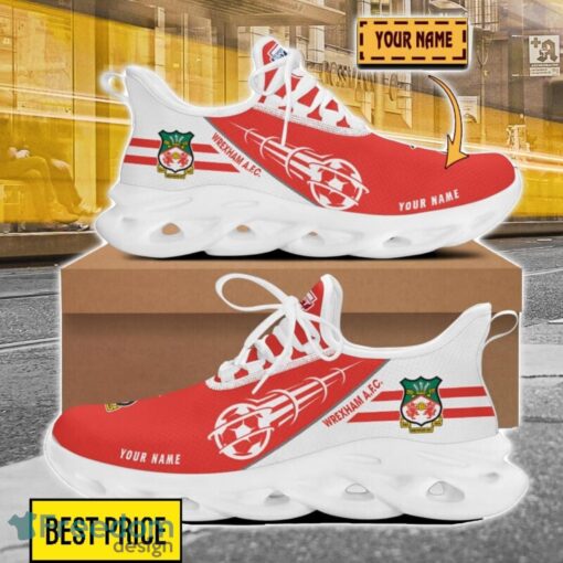 Wrexham AFC Custom Name Sneakers Limited Max Soul Shoes For Men Women Product Photo 1