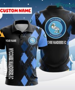 Wycombe Wanderers F.C 3D Printed Polo Shirt Fanatic Flair Gift For Men And Women Custom Name