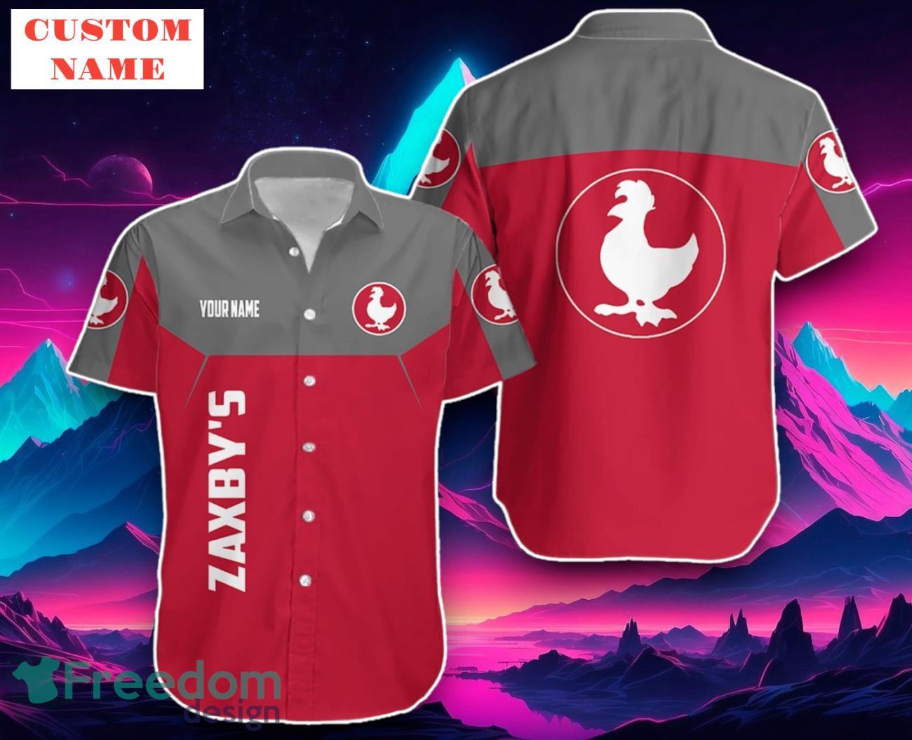 Zaxby's Hawaiian Shirt Custom Name Edition Gift Love For Famous Brand image Zaxby's Hawaiian Shirt Custom Name Edition Gift Love For Famous Brand