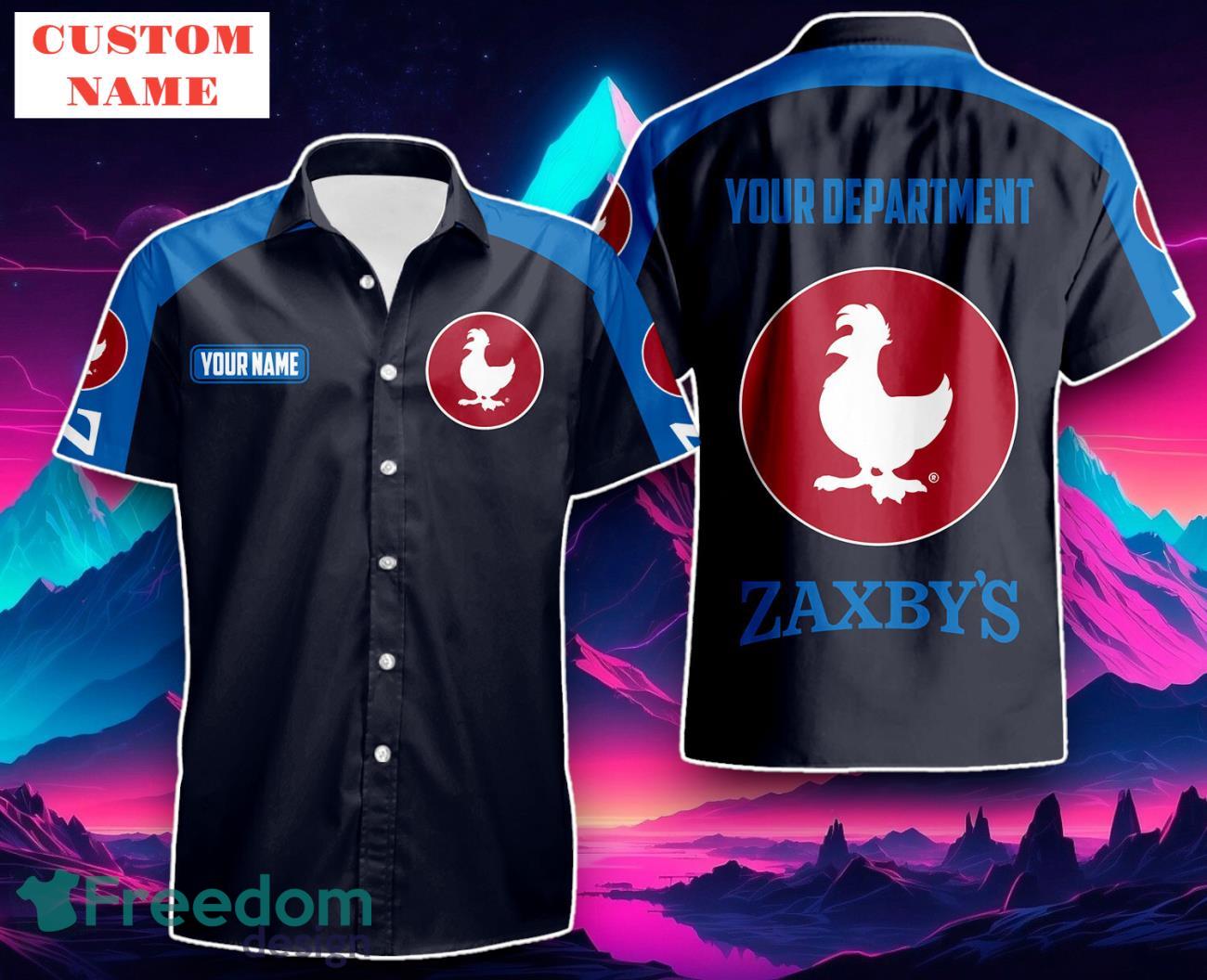ZAXBY'S Hawaiian Shirt Custom Name Edition Love For Famous Brand image ZAXBY'S Hawaiian Shirt Custom Name Edition Love For Famous Brand
