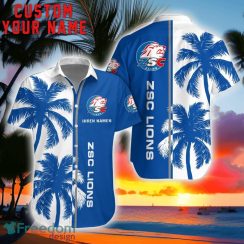 ZSC Lions Coconut Pattern Hawaiian Shirt And Shorts Personalized Name Unique Gift For Summer