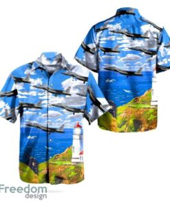 142nd Wing Oregon Air National Guard McDonnell Douglas F5 Eagle Hawaiian Shirt For Beach Fans