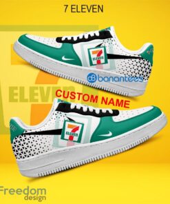 7 Eleven Air Force 1 Shoes Brand Gift For Men Women Fans AF1 Sneaker Custom Name - 7 Eleven Air Force 1 Shoes Style 2