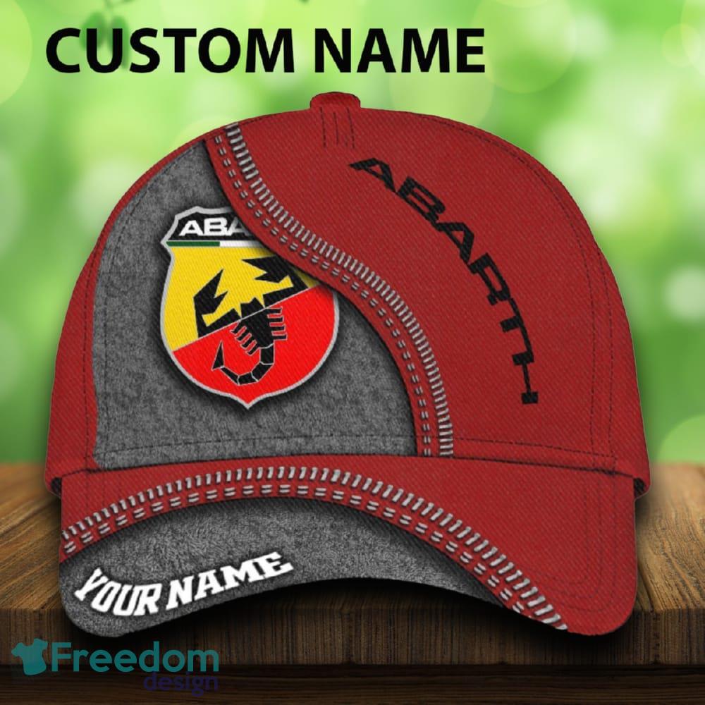 Abarth 3D Hat Cap Car Custom Name For Fans Gift Mens Beach Holidays image Abarth 3D Hat Cap Car Custom Name For Fans Gift Mens Beach Holidays - Abarth 3D Hat Cap Car Custom Name For Fans Gift Mens Beach Holidays