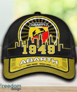 Abarth Car Cap And Hat Yellow Black For Fans Full Print Gift Mens