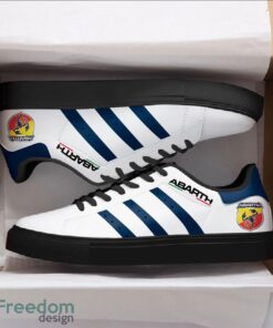 Abarth Low Top Skate Shoes Vintage Striped Shoes Gift For Men And Women Product Photo 2