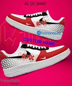 AC DC Band Air Force 1 Shoes Brand For Fans Sneakers Gift AF1 Sneaker Custom Name - AC DC Band Air Force 1 Shoes Style 2