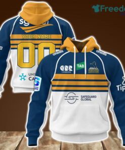ACT Brumbies Super Rugby Home Jerseys Personalized Hoodie 3D All Over Print New