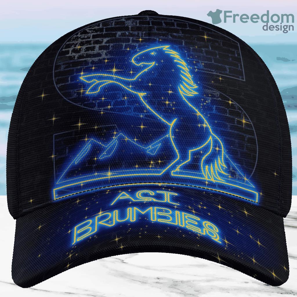Act Brumbies Super Rugby Neon Classic Cap 3D For Men image Act Brumbies Super Rugby Neon Classic Cap 3D For Men Product Photo 1