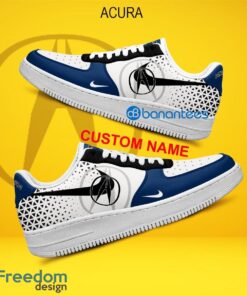 Acura Car Racing Air Force 1 Shoes Brand For Fans Gift AF1 Sneaker Custom Name - Acura Car Racing Air Force 1 Shoes Style 2