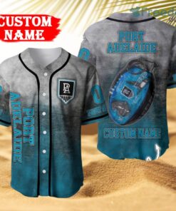 Adelaide Football Club 3D Personalized Baseball Jersey Shirt Afl