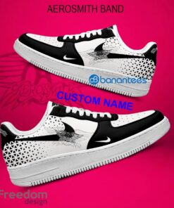 Aerosmith Band Air Force 1 Shoes Brand For Men Women AF1 Sneaker Custom Name - Aerosmith Band Air Force 1 Shoes Style 2