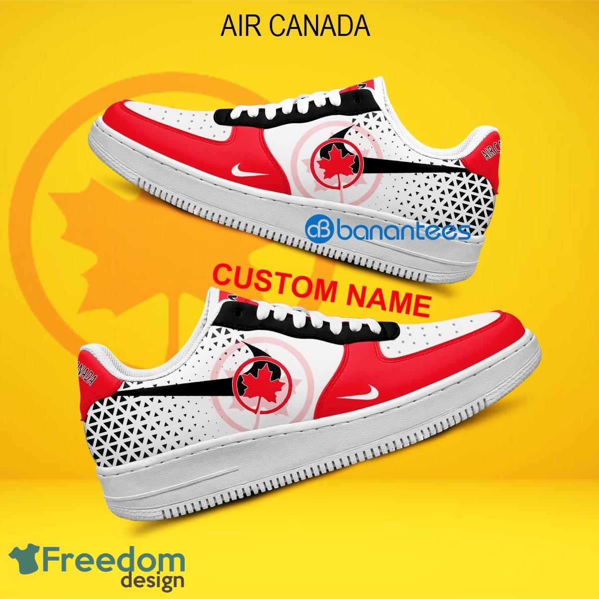 Air Canada Air Force 1 Shoes Brand All Over Print AF1 Sneaker Custom Name image Air Canada Air Force 1 Shoes Brand All Over Print AF1 Sneaker Custom Name - Air Canada Air Force 1 Shoes Style 2
