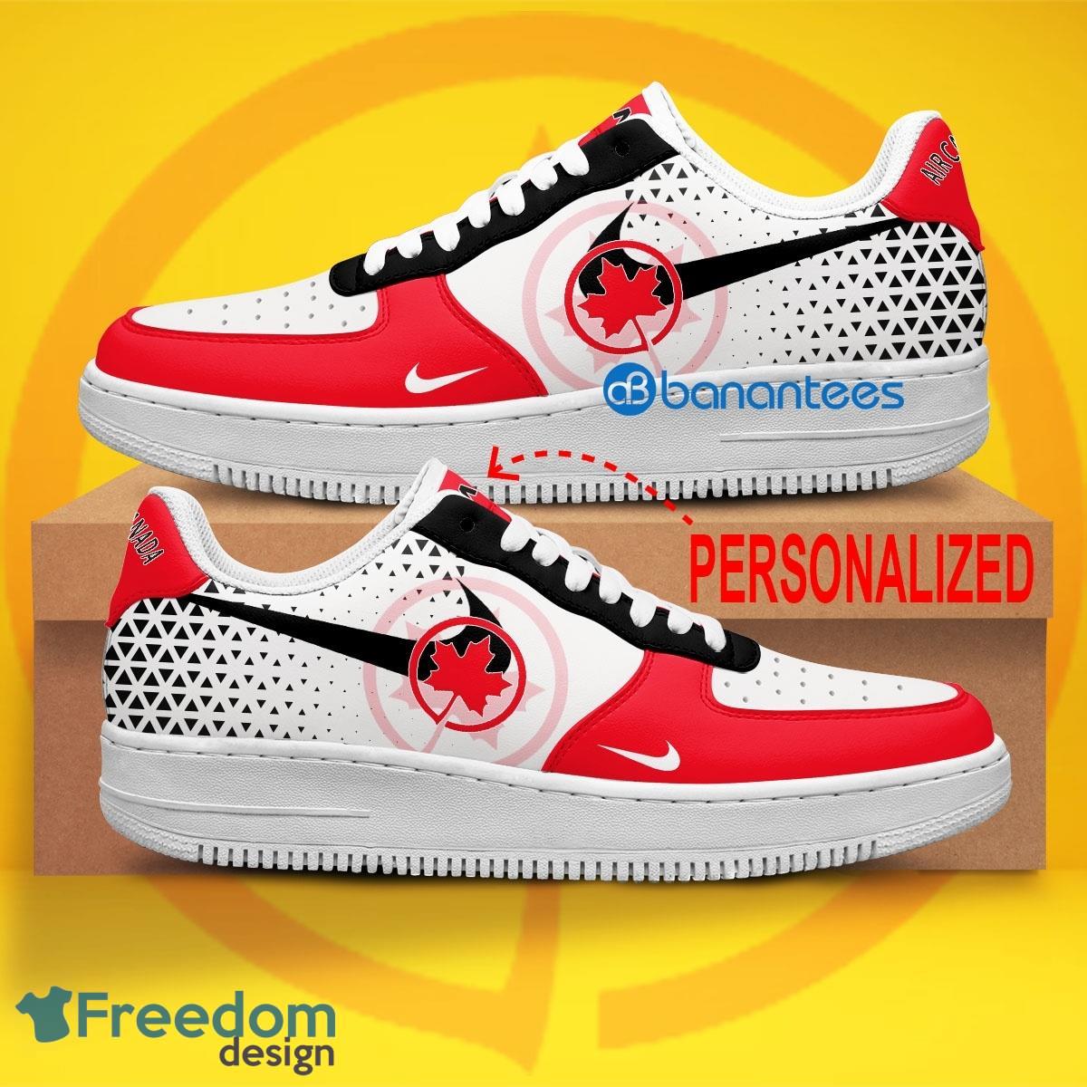 Air Canada Air Force 1 Shoes Brand All Over Print AF1 Sneaker Custom Name image Air Canada Air Force 1 Shoes Brand All Over Print AF1 Sneaker Custom Name - Air Canada Air Force 1 Shoes Style 1