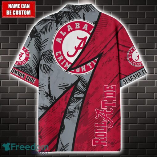 Alabama Crimson Tide 3D Hawaii Shirt Custom Name Limited Edition Product Photo 2