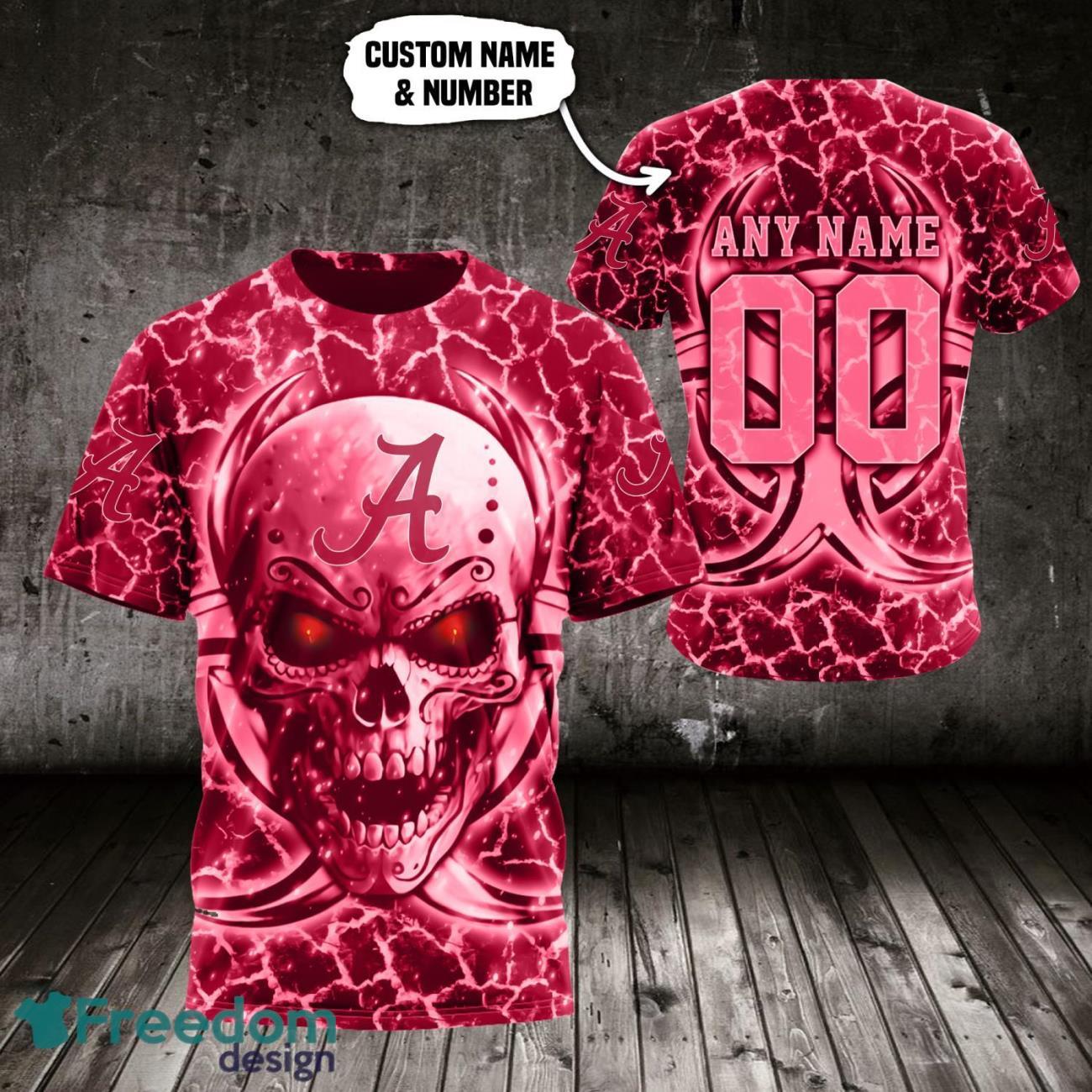 alabama-crimson-tide-3d-skull-design-3d-t-shirt-sweatshirt-hoodie-custom-name-and-number-2.jpg Alabama Crimson Tide 3D Skull Design 3D T-Shirt Sweatshirt Hoodie Custom Name And Number Product Photo 3