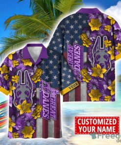 Albany Great Danes Custom name USA Flag 4th July Independence Day Hawaiian Shirt