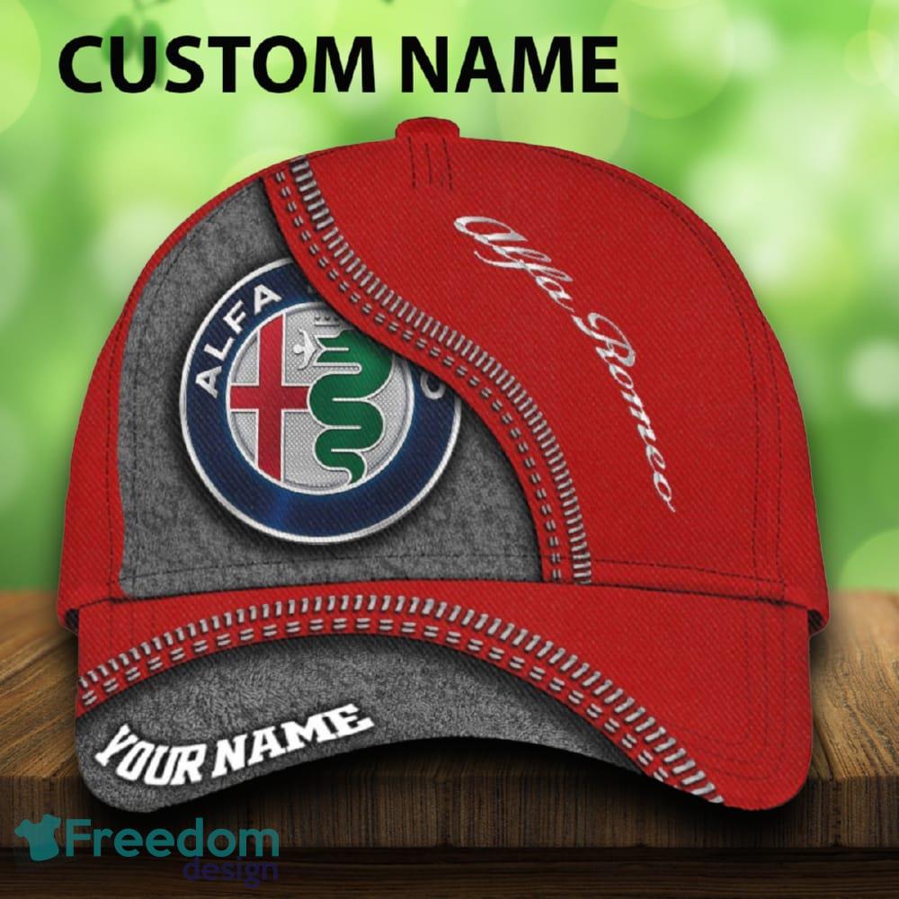 Alfa Romeo 3D Hat Cap Car Custom Name For Fans Gift Mens Beach Holidays image Alfa Romeo 3D Hat Cap Car Custom Name For Fans Gift Mens Beach Holidays - Alfa Romeo 3D Hat Cap Car Custom Name For Fans Gift Mens Beach Holidays