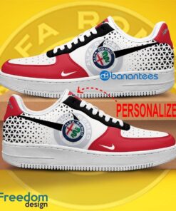 Alfa Romeo Car Racing Air Force 1 Shoes Brand AOP For Men Women AF1 Sneaker Custom Name
