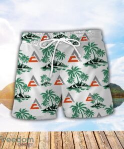 Allis Chalmers Green Coconut Pattern Combo 3D Hawaiian Shirt And Shorts Product Photo 2