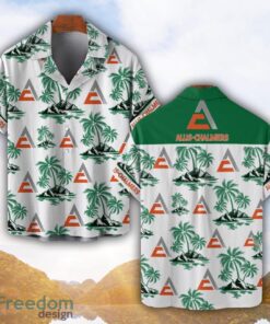 Allis Chalmers Green Coconut Pattern Combo 3D Hawaiian Shirt And Shorts