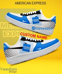 American Express Air Force 1 Shoes Brand Gift For Men Women Fans AF1 Sneaker Custom Name - American Express Air Force 1 Shoes Style 2