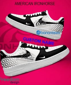 American IronHorse Motorcycle Air Force 1 Shoes Brand All Over Print AF1 Sneaker Custom Name - American IronHorse Motorcycle Air Force 1 Shoes Style 2
