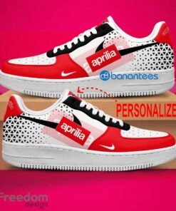 Aprilia Motorcycle Air Force 1 Shoes Brand Gift Sneakers Fans AF1 Sneaker Custom Name