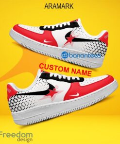 Aramark Air Force 1 Shoes Brand For Men Women AF1 Sneaker Custom Name - Aramark Air Force 1 Shoes Style 2