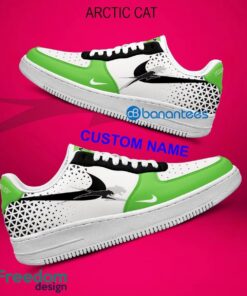 Arctic Cat Car Racing Air Force 1 Shoes Brand For Men Women AF1 Sneaker Custom Name - Arctic Cat Car Racing Air Force 1 Shoes Style 2