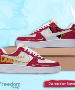 Arizona Cardinals Air Force Shoes Custom Name Gift For Fans Sneaker Arizona Cardinals Air Force Shoes Custom Name Gift For Fans Sneaker