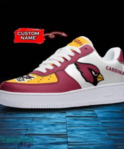 Arizona Cardinals NFL AF1 Personalized Name Sneakers Air Force Shoes For Fans Product Photo 2