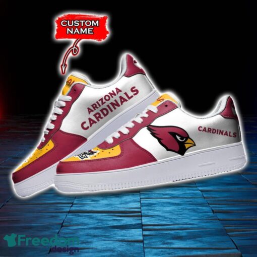 Arizona Cardinals NFL AF1 Personalized Name Sneakers Air Force Shoes For Fans Product Photo 3