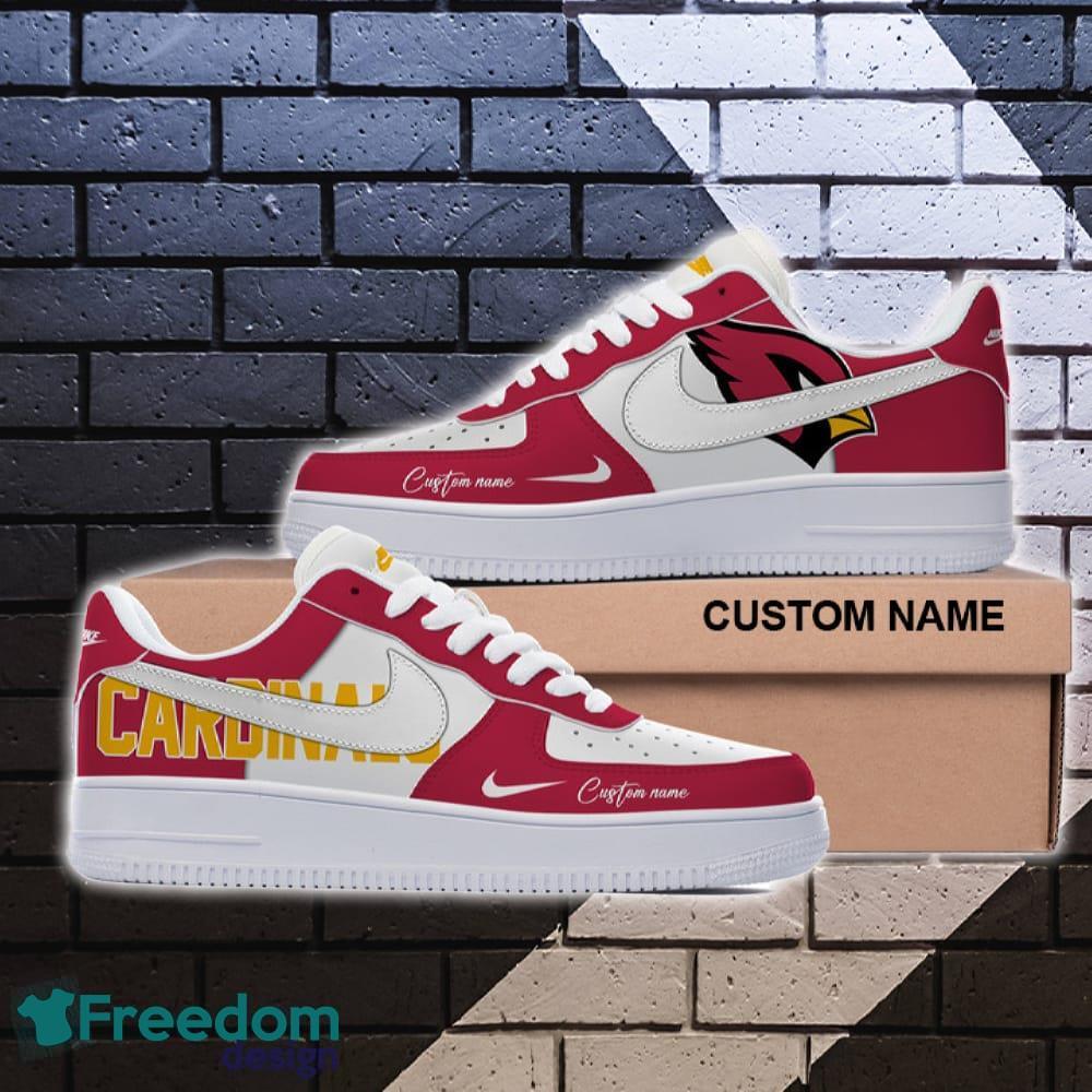 Arizona Cardinals NFL Air Force 1 Shoes Custom Name For Fans Men And Women image Arizona Cardinals NFL Air Force 1 Shoes Custom Name For Fans Men And Women - Arizona Cardinals NFL Air Force 1 Sneaker_1