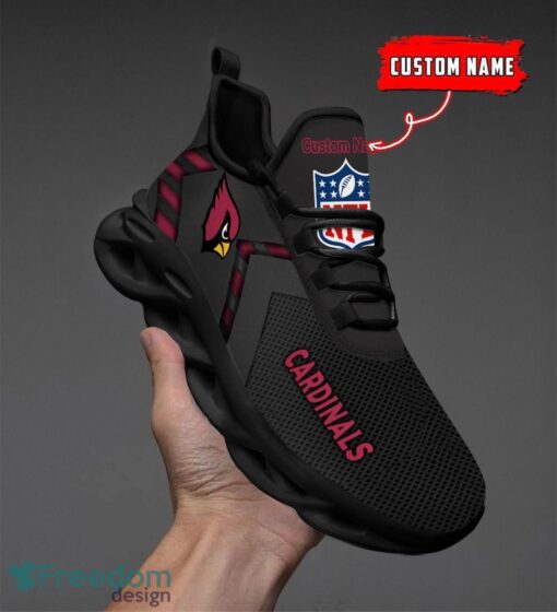 Arizona Cardinals NFL Max Soul Shoes Sneakers For Men And Women Personalized Name Product Photo 4