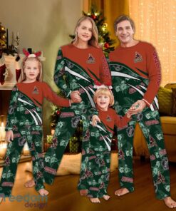 Arizona Coyotes Logo Pattern Pajamas Set Gift For Family