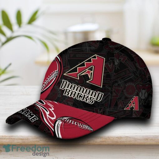 Arizona Diamondbacks 3D Hat Cap New All Over Print For Fans Gift Mens - Arizona Diamondbacks Cap Hat For Fans Full Print_ 2