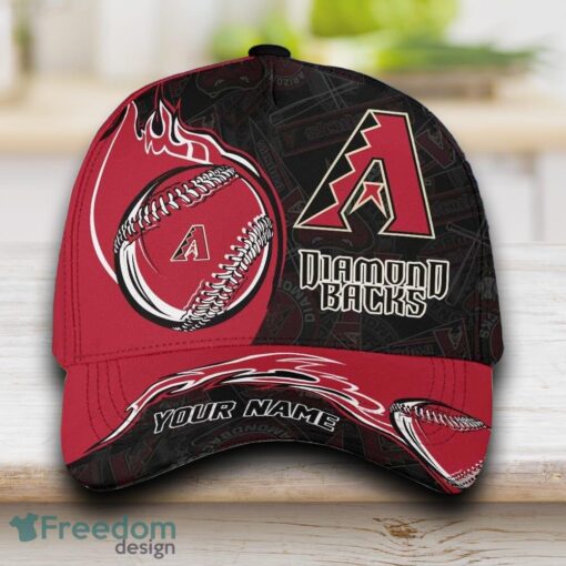 Arizona Diamondbacks 3D Hat Cap New All Over Print For Fans Gift Mens - Arizona Diamondbacks Cap Hat For Fans Full Print_ 1