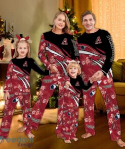 Arizona Diamondbacks Logo Team Pajamas Set Gift For Family