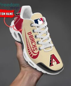 Arizona Diamondbacks MLB Custom Name Air Cushion Sports Shoes Men Women Sneakers
