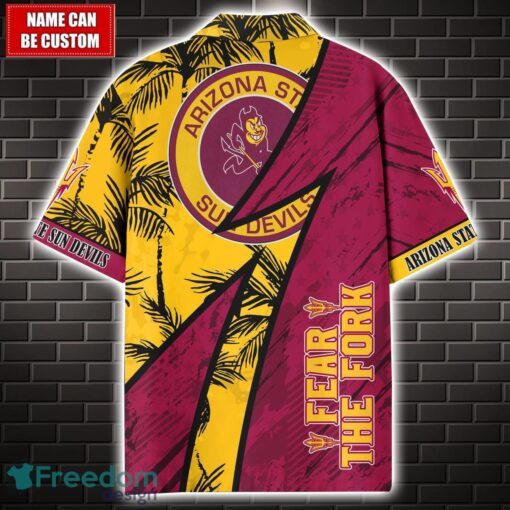 Arizona State Sun Devils 3D Hawaii Shirt Custom Name Limited Edition Product Photo 2