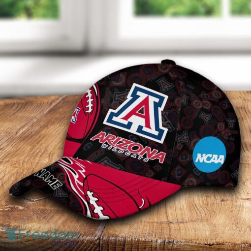 Arizona Wildcats 3D Cap And Hat Summer Beach For Fans All Over Print Custom Name - Arizona Wildcats Hat And Cap Full Print_3